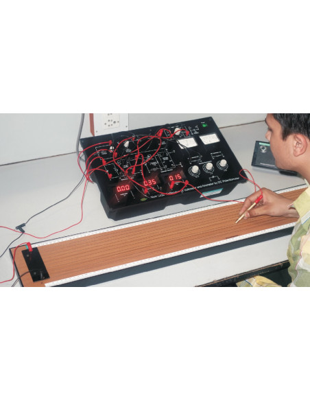 Nvis 6032 Laboratório de Calibração do Voltímetro e do Amperímetro usando um Potenciômetro