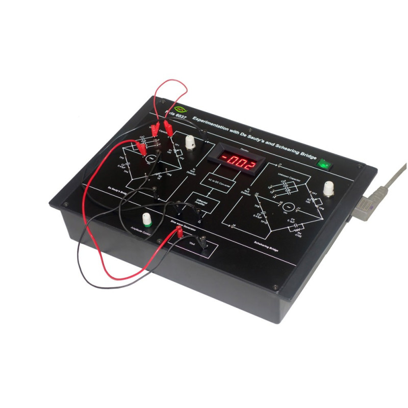 Nvis 6037 Laboratório de Experimentação com a Ponte Sauty e a Ponte Schering