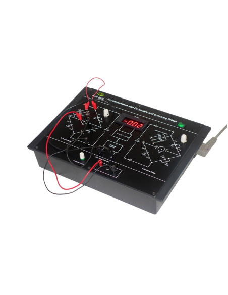 Nvis 6032 Laboratory for Experimentation with De Sauty's and Schering Bridge