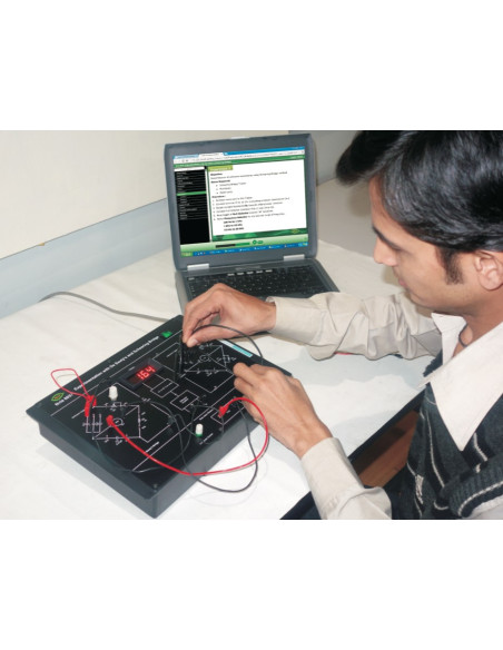 Nvis 6032 Laboratory for Experimentation with De Sauty's and Schering Bridge