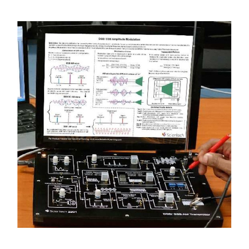 Scientech2201 Techbook Transmissor DSB / SSB AM