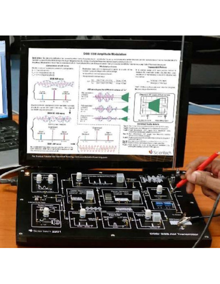 Scientech2201 Techbook Transmissor DSB / SSB AM