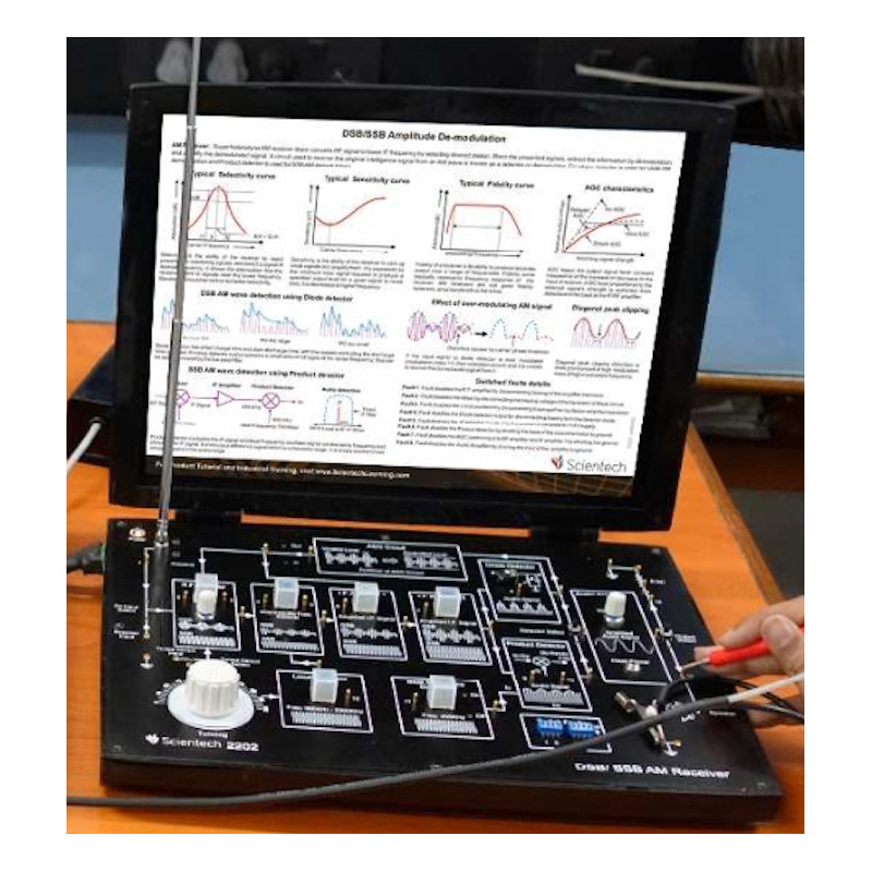 Scientech2202 TechBook DSB/SSB AM Receiver