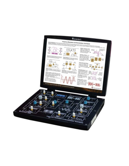 Scientech2203 TechBook para Técnicas de Modulação de Freqüência e Desmodulação