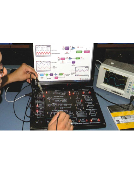 Scientech2803 TechBook Delta, Adaptive Delta, Sigma Delta Modulator and Demodulator