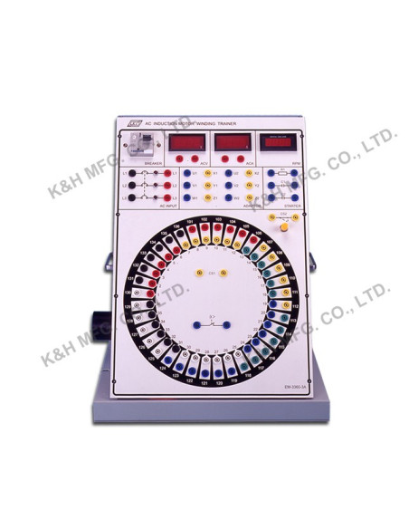 EM-3360 Sistema de Treinamento de Enrolamento de Motor de Indução AC