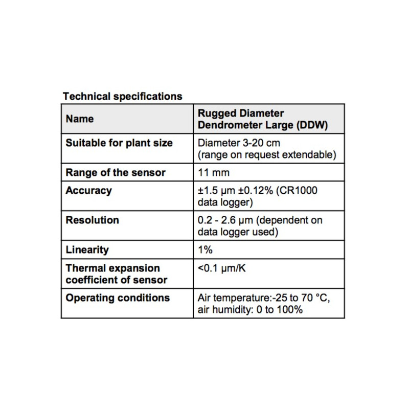 DDW Diâmetro Rugoso do Diâmetro