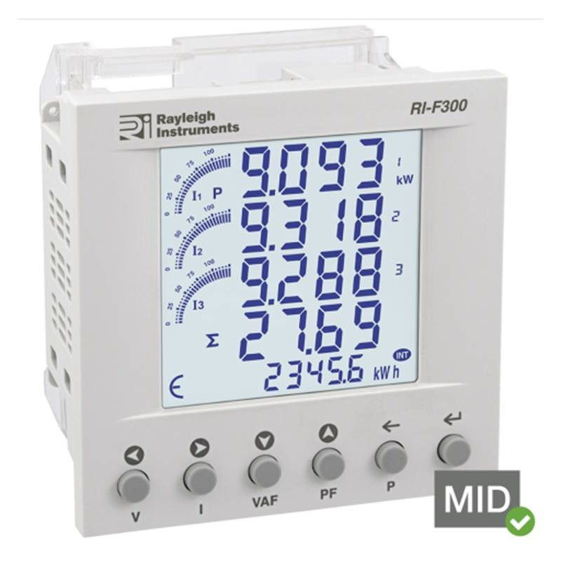 RI-F300 easywire Single and Three Phase Multifunction Energy Meter