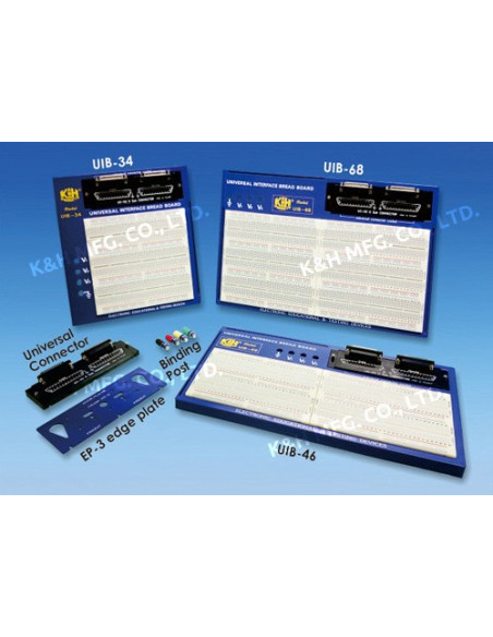 UIB-46 Universal Interface Breadboard (3160 TIE Points)