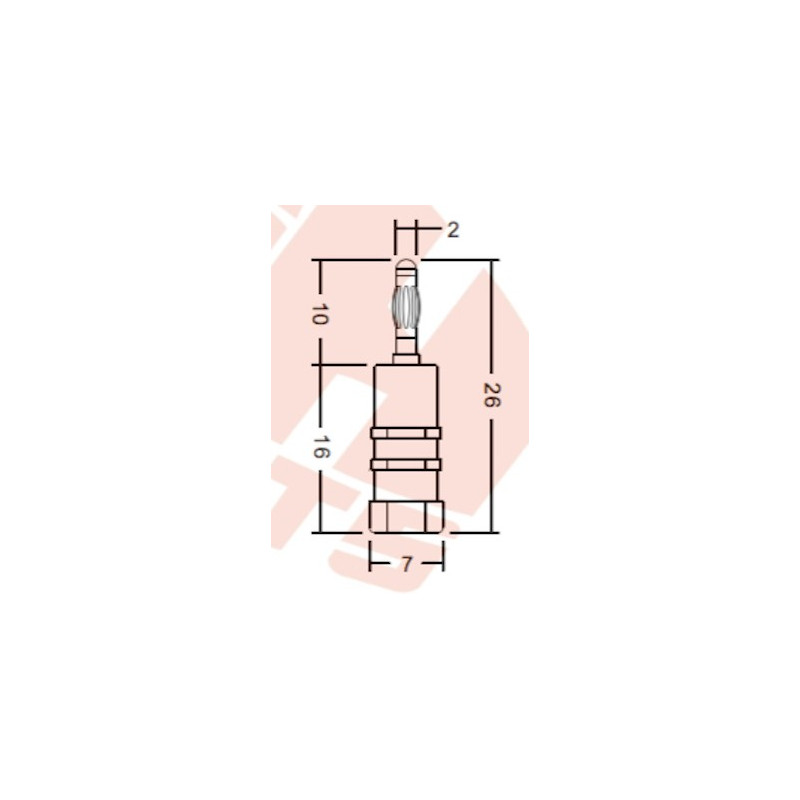 KBG-2 (Enchufe de 2 mm)