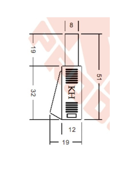 (Rolha de segurança empilhável de 4 mm)
