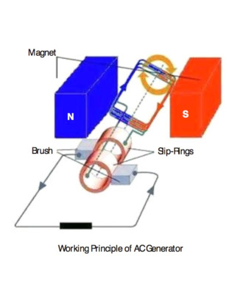 Working Principle of AC Generator