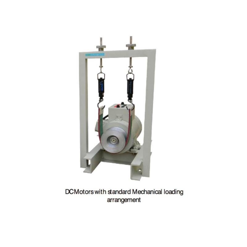 DC Motors with standard Mechanical loading arrangement