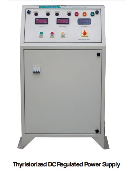 Thyristorised DC Regulated Power Supply (Optional)