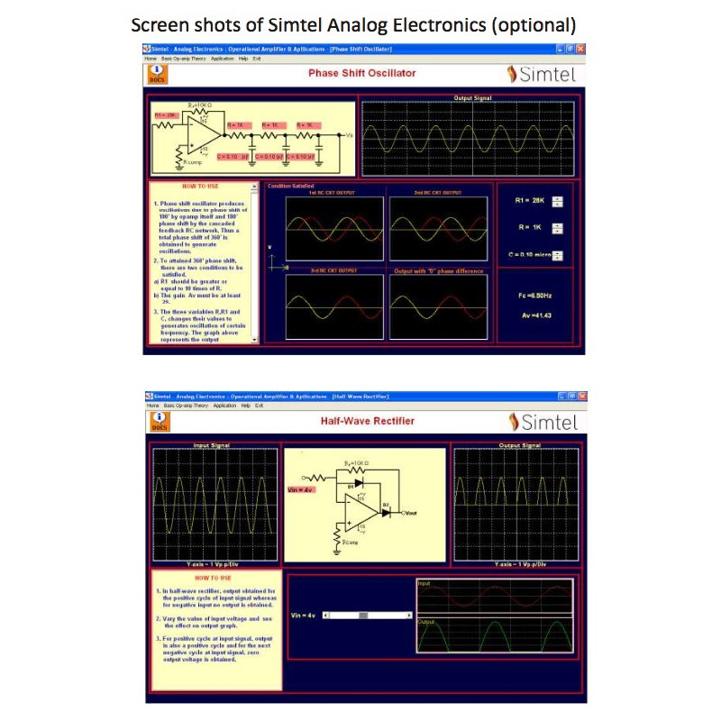 Imagens de Simtel Eletrônica Analógica (opcional)