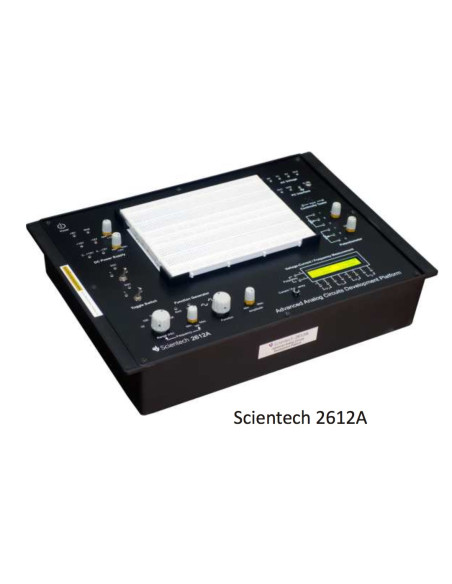 Scientech2612A Plataforma Avançada de Desenvolvimento de Circuitos Analógicos