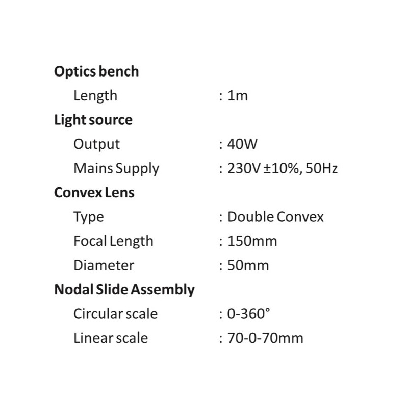 Nvis 6029 Technical specifications