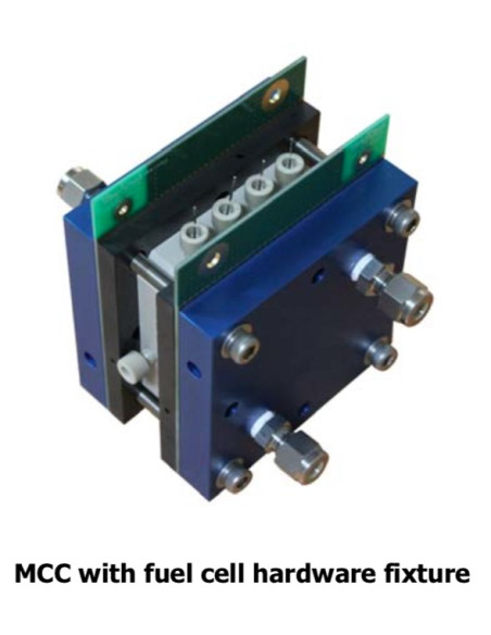 MCC with Fuel Cell Hardware Fixture