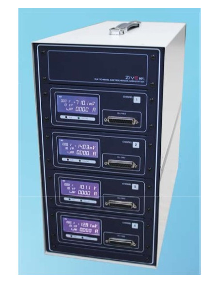 ZIVE MP1 Potenciostato / Galvanostato / FRA / ZRA Multicanal (10 V / 1 A)