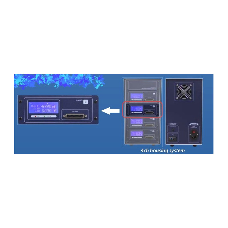 ZIVE MP1 Multichannel Potentiostat / Galvanostat / FRA / ZRA (10 V / 1 A) (4 channels housing system) 