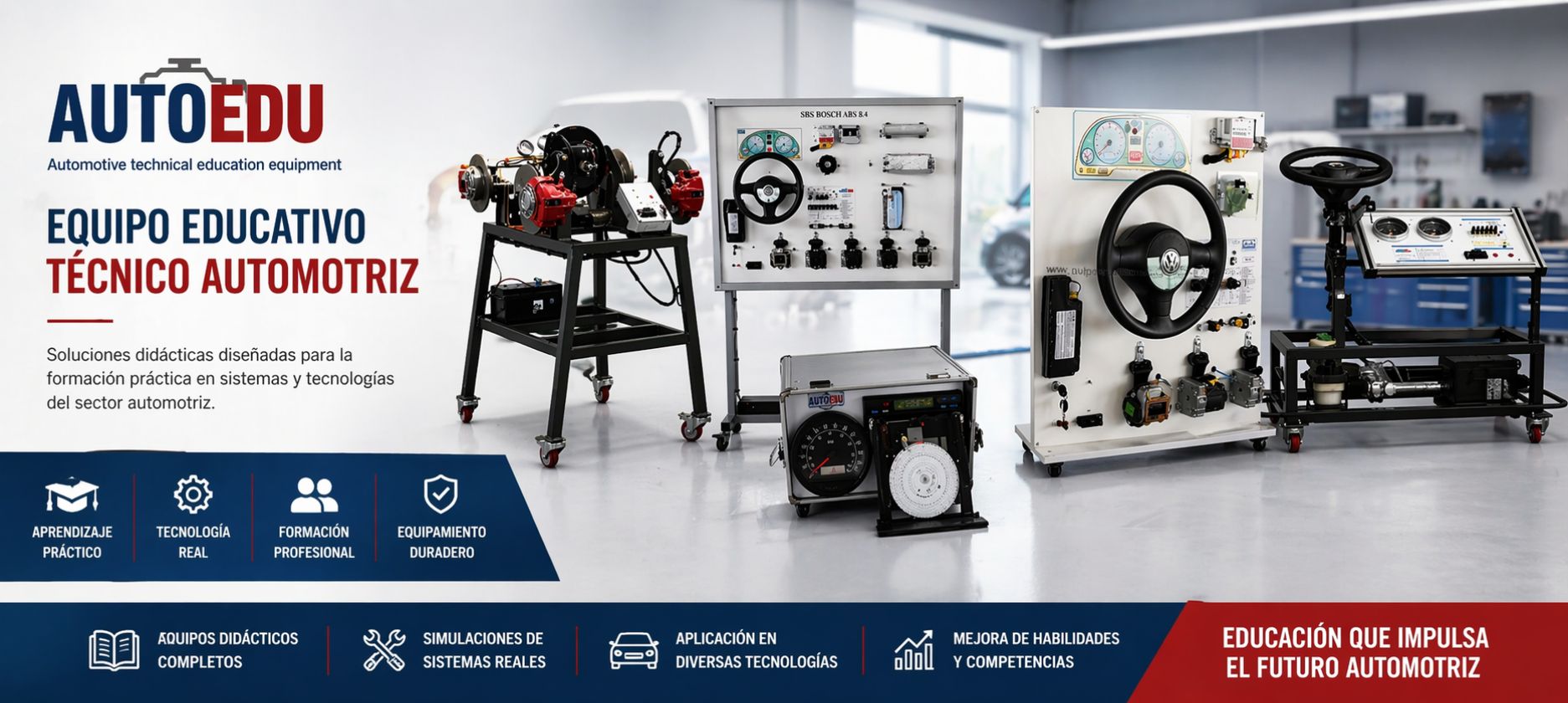 Autoedu Equipo Educativo T&eacute;cnico Automotriz
